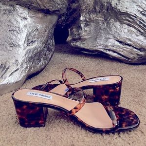 Steve Madden Tortoise heels
